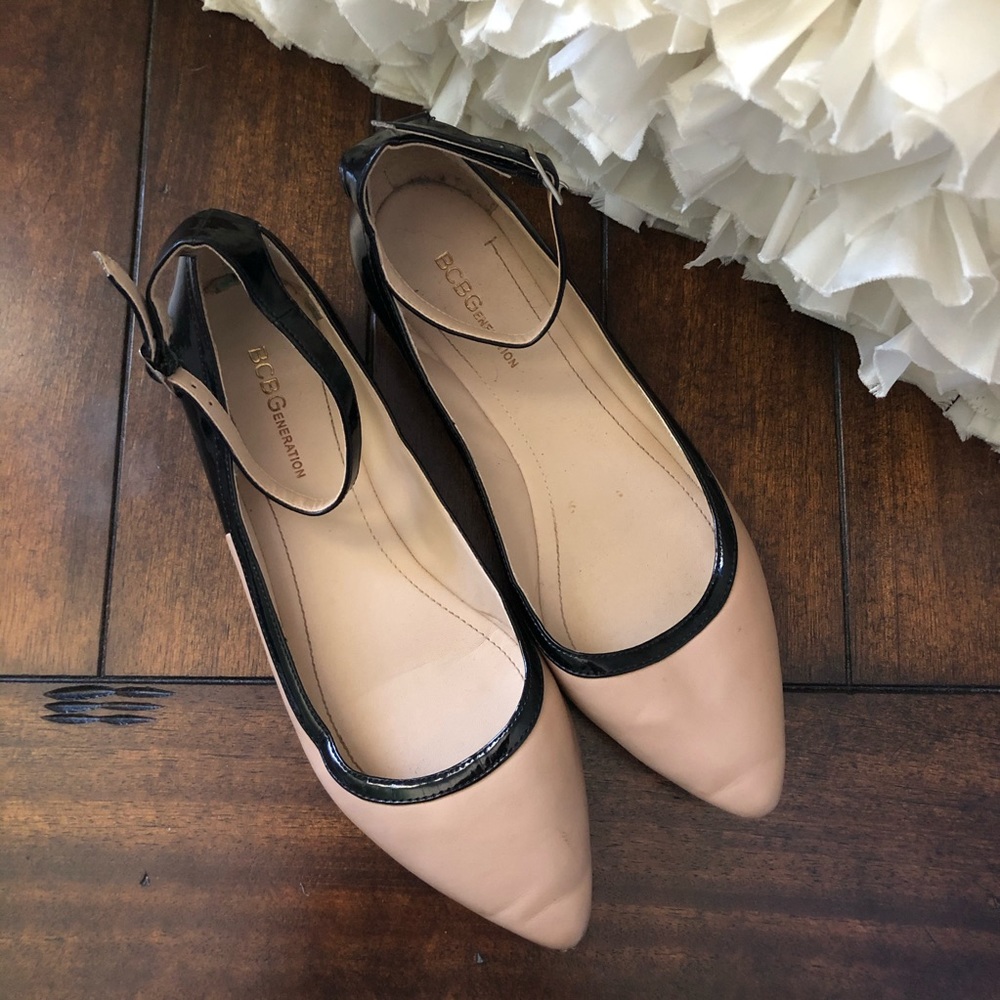 BCBGeneration Two Toned Flats